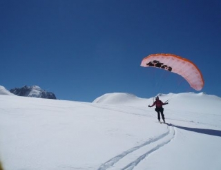 Seance apprentissage du speed riding